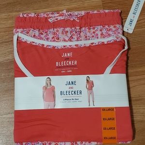 Jane and Bleeker 2pc tshirt and Capri pant size 2X